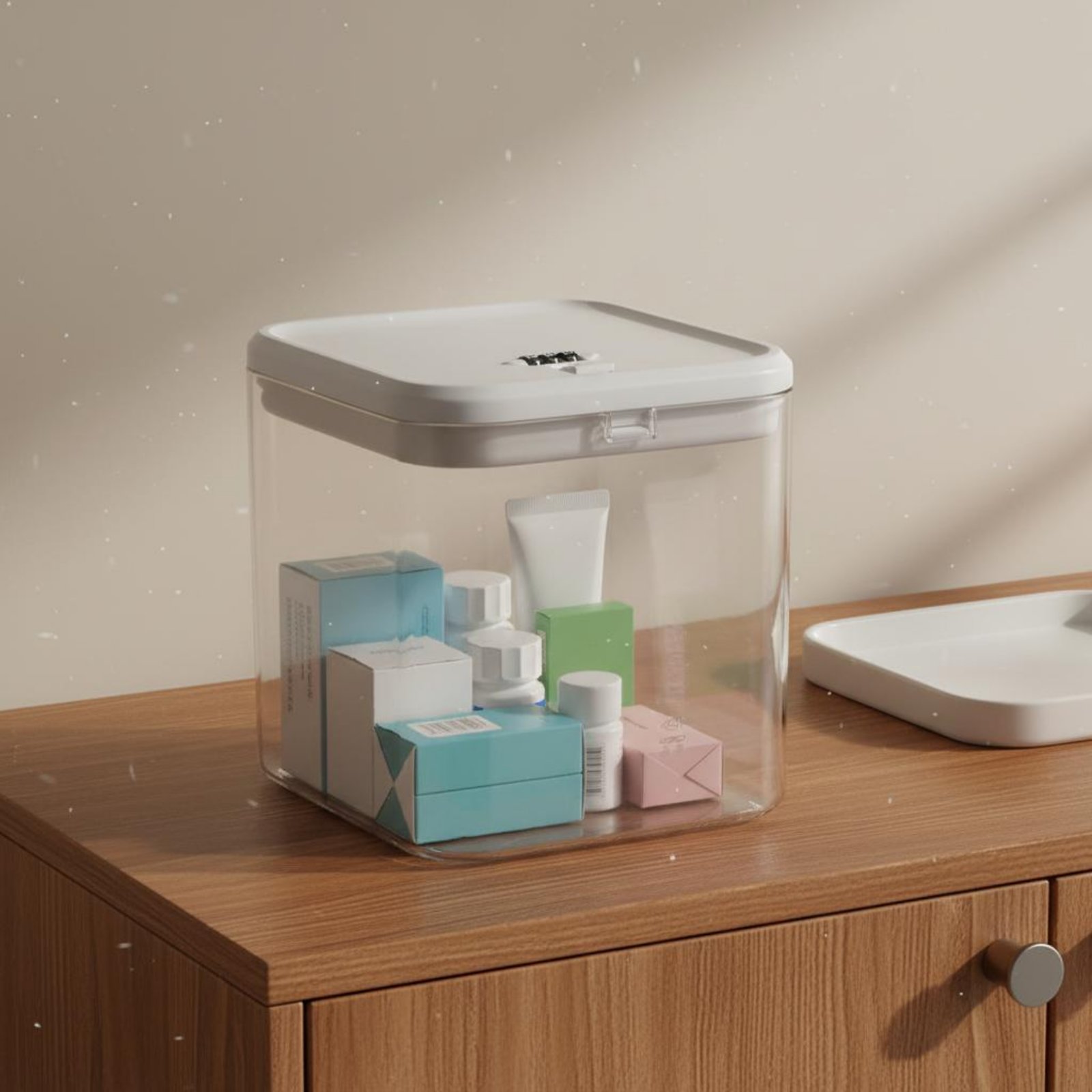 Food Storage And - 투명한 잠금 가능 상자 다용도 잠금