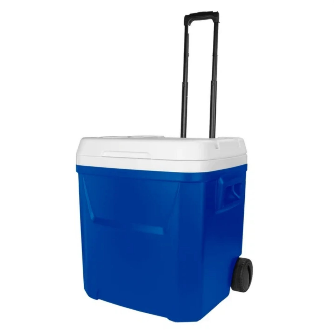 Food Storage In Cooler - 60QT 블루 라구나 휠형 하드 아이스박스,
