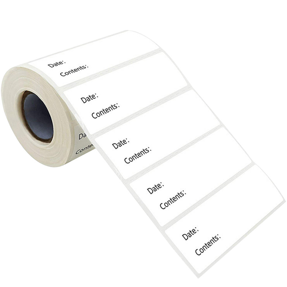 Food Storage Jar Labels - 1롤 다기능 식품 라벨 스티커, 냉동실