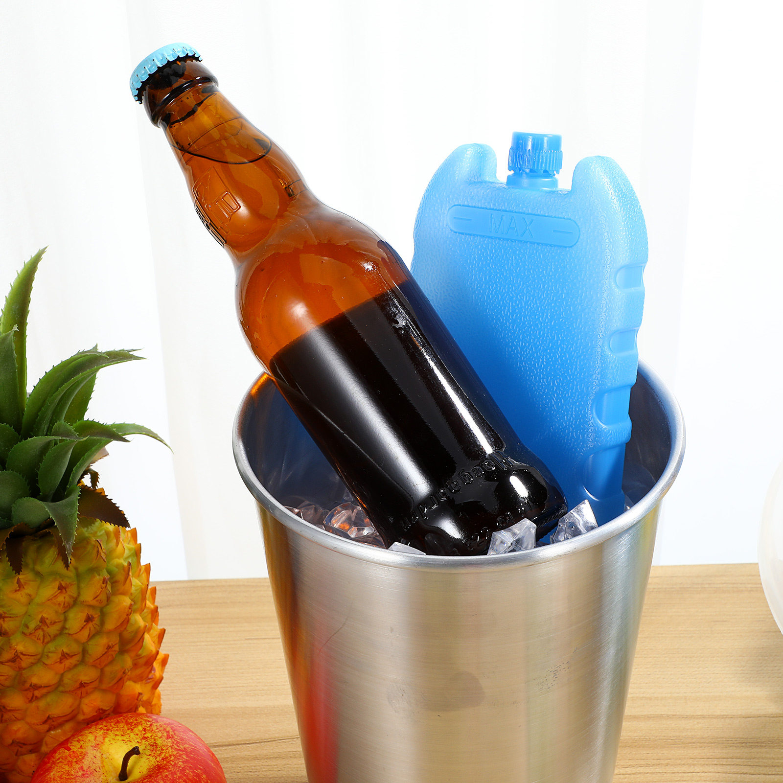 Food Storage In Cooler - 8개입 에어쿨러 아이스팩 재사용 가능한 쿨러
