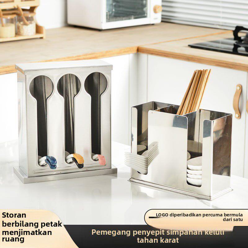 Food Storage Rack - 식품 등급 스테인리스 스틸 젓가락 스푼