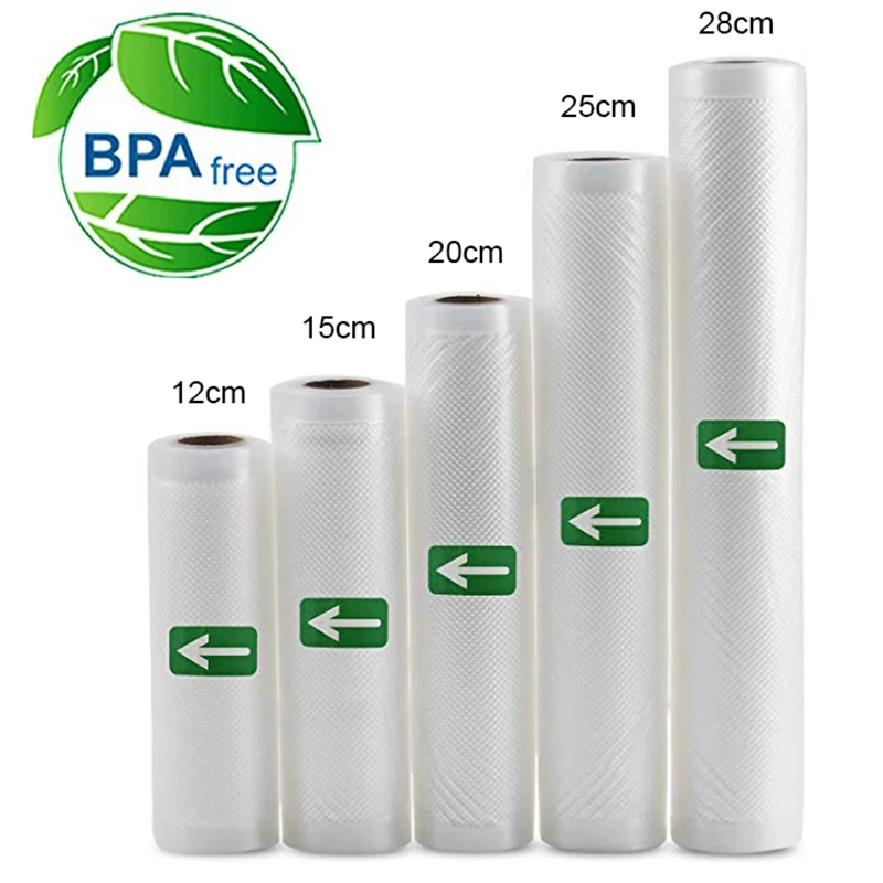 Food Storage Vacuum Bags - 진공 포장기 포장용 Sous Vide 롤