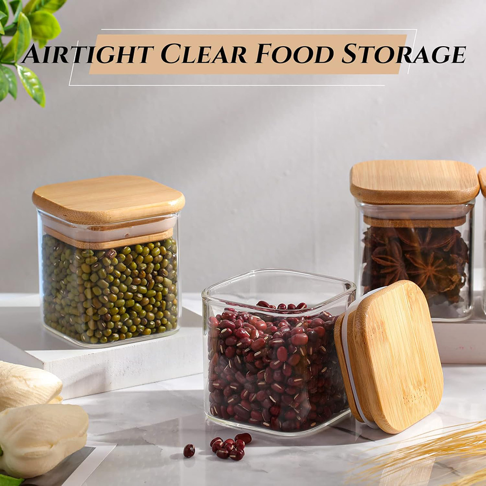 미니멀리스트 향신료 라벨이 있는 유리 항아리 세트, 사 - Food Storage Jar Labels 리뷰 및 가격