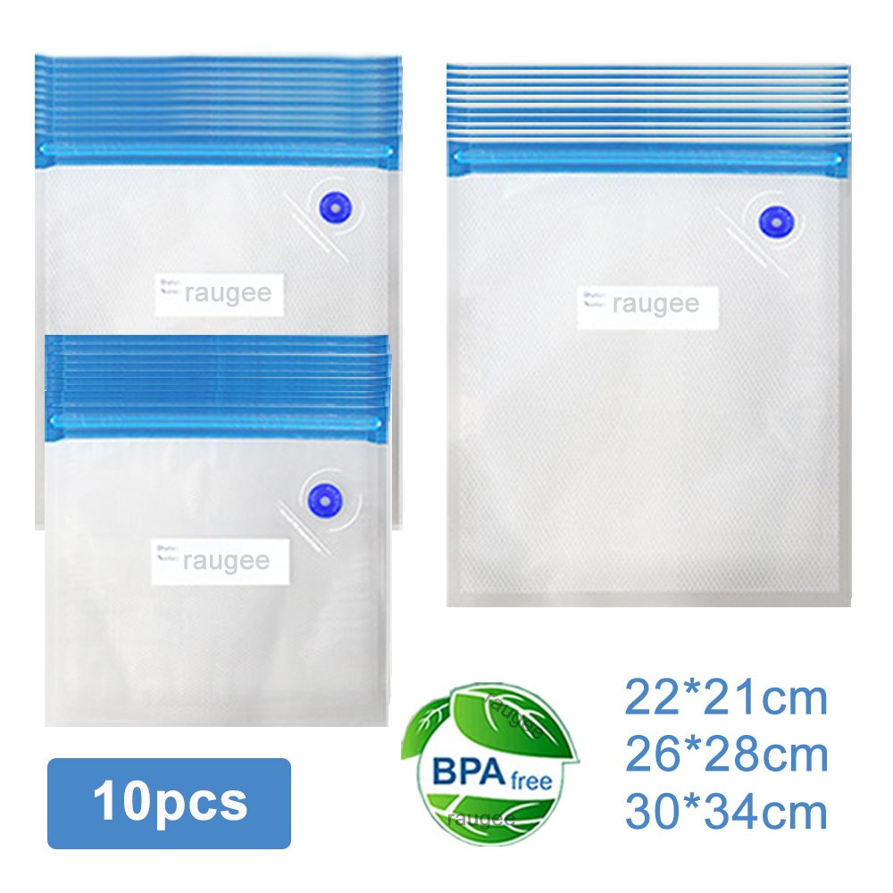 진공 가방 재사용 가능한 식품 진공 포장 가방 10pc - Food Storage Vacuum Bags 리뷰 및 가격