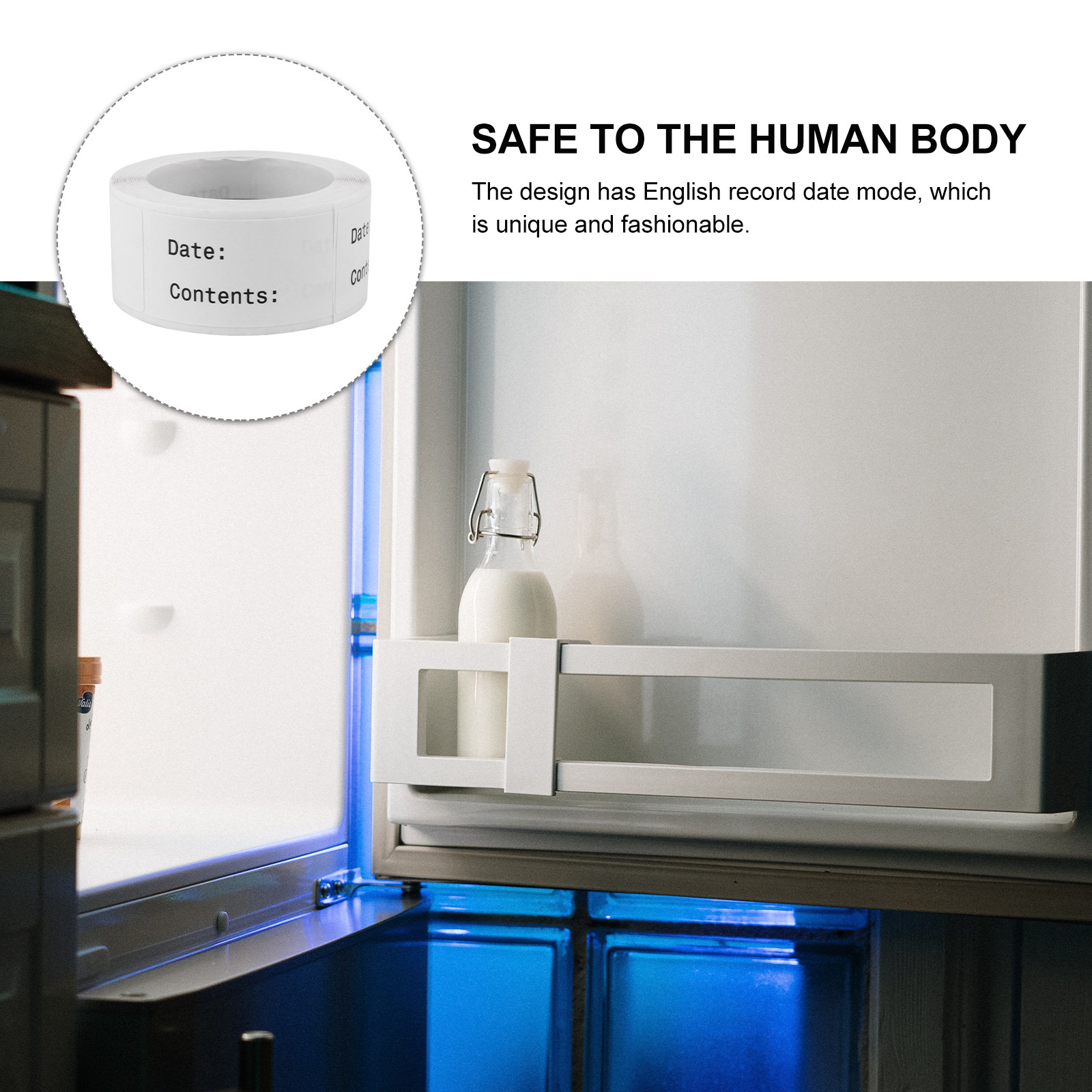 2개입 필기 가능한 식품 보관 라벨, 주방 용기용 빈  - Food Storage Jar Labels 리뷰 및 가격