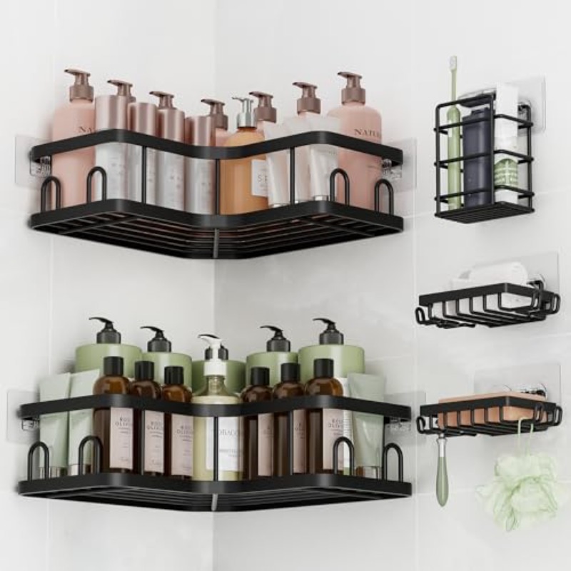 1개/3개/5개 코너 샤워 수납 선반 |     벽걸이 - Food Storage Shelving 리뷰 및 가격