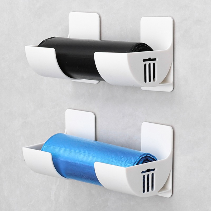 벽걸이형 쓰레기 봉투 홀더 플라스틱 쓰레기 봉투 디스펜 - Food Storage Shelving 리뷰 및 가격