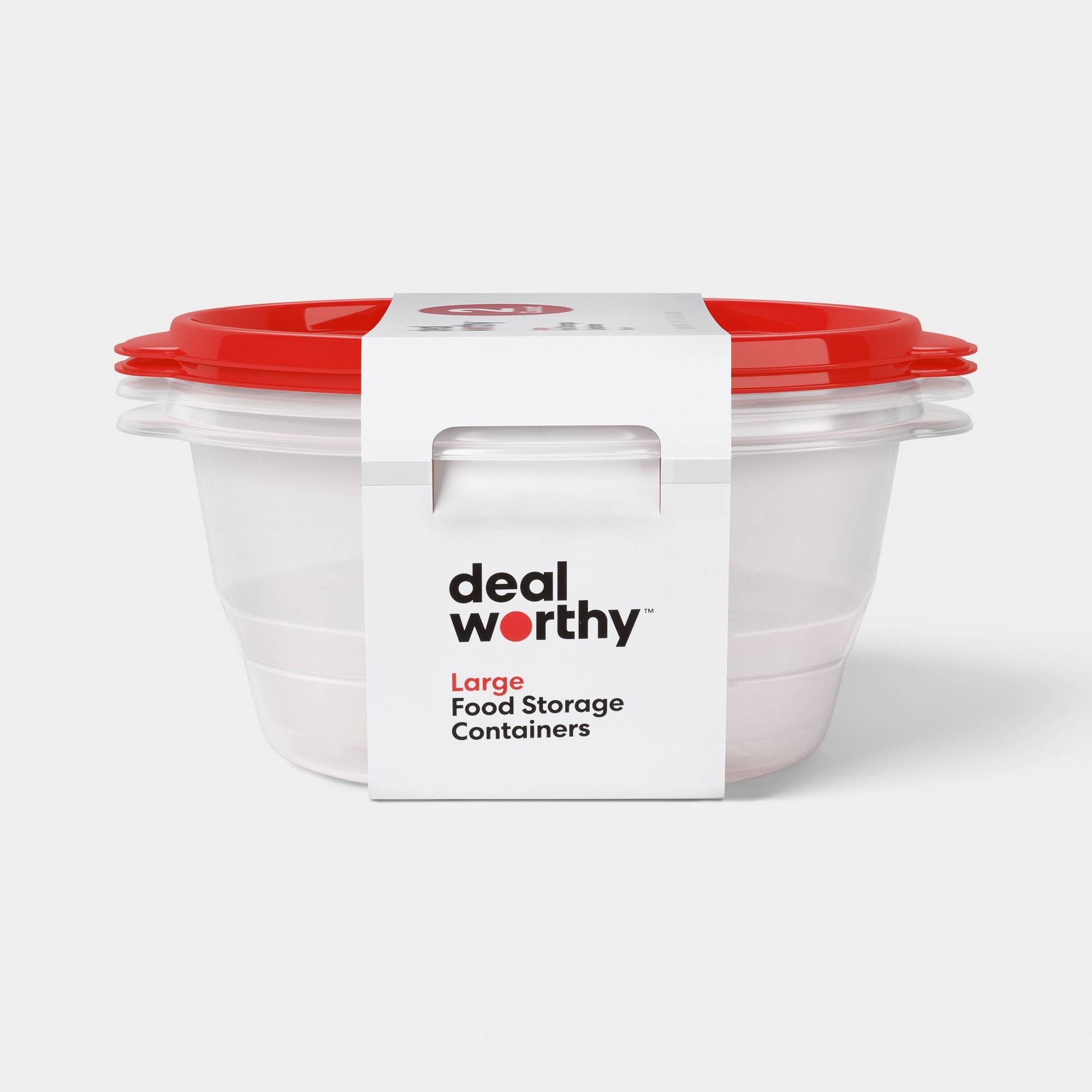 2캐럿 대형 원형 식품 보관 용기 128온스 투명 플라 - Food Storage Meal Prep 리뷰 및 가격