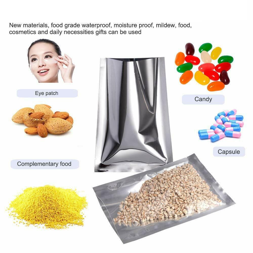 100PCS 방수 식품 등급 주방 용품 진공 실러 보관 - Food Storage Vacuum Bags 리뷰 및 가격