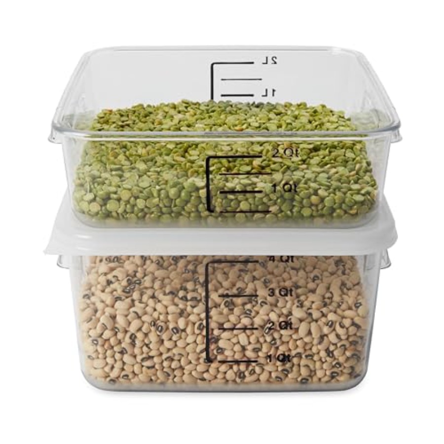 공간 절약형 사각 식품 보관 용기, 4쿼트, 주방/수비 - Food Storage 4 Quart 리뷰 및 가격