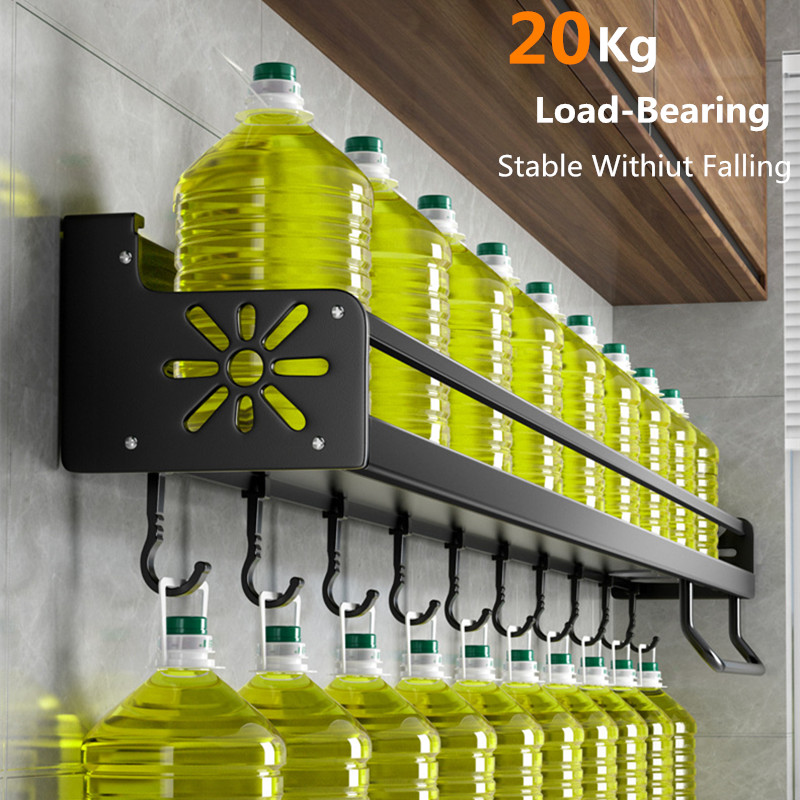 주방 주최자 선반 벽걸이 형 향신료 보관함 주방 칼 홀 - Food Storage Shelving 리뷰 및 가격