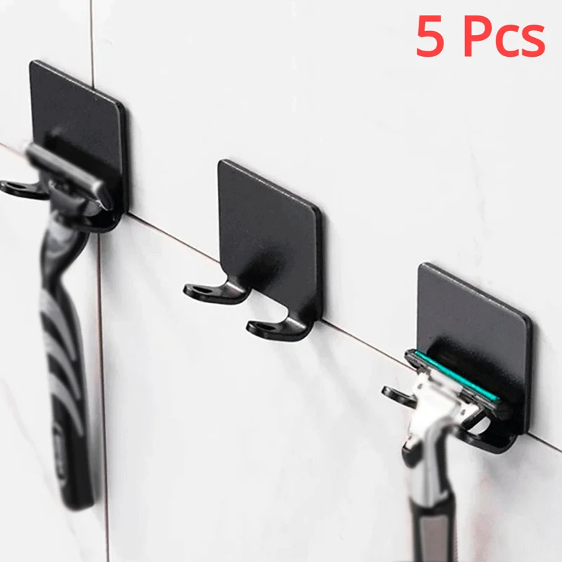 1-5PCS 면도기 홀더 알루미늄 남성용 면도기 보관  - Food Storage Shelving 리뷰 및 가격