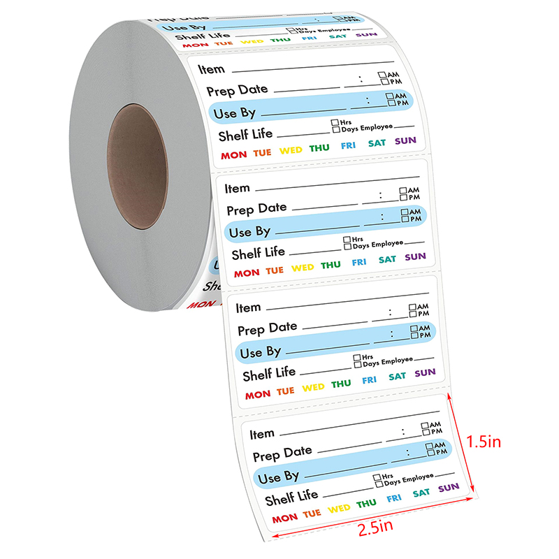 300Pcs/Roll 날짜 라벨 자체 접착 스티커 주방 - Food Storage Expiration Dates 리뷰 및 가격