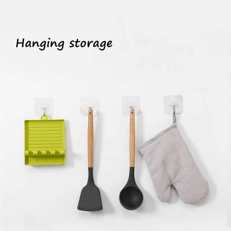 새로운 녹색 냄비 뚜껑 랙 스탠드 플라스틱 숟가락 홀더 - Food Storage Shelving 리뷰 및 가격