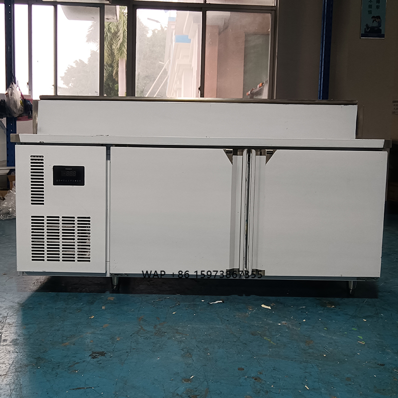 0~10℃ 저온 상업용 빌트인 2도어 피자 준비 테이블 - Food Storage In Cooler 리뷰 및 가격