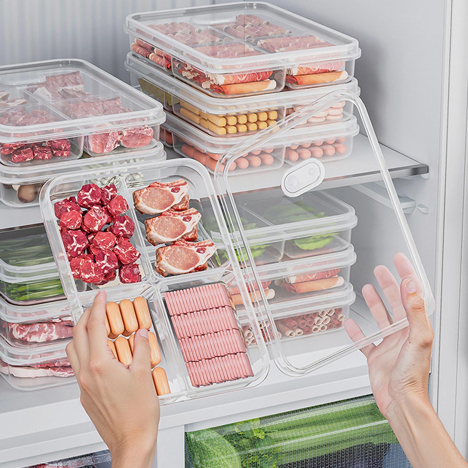 1PC 냉장고 보관 상자 고기 야채 신선 유지 보관 상 - Food Storage Meal Prep 리뷰 및 가격