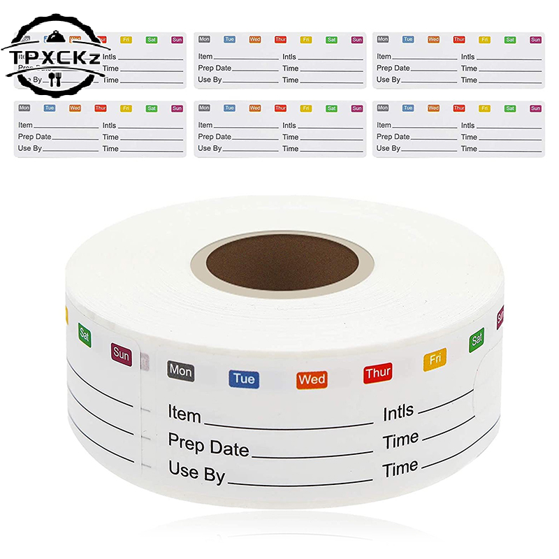 주방 날짜 식품 스티커 라벨 편지지 스티커 300Pcs - Food Storage Expiration Dates 리뷰 및 가격