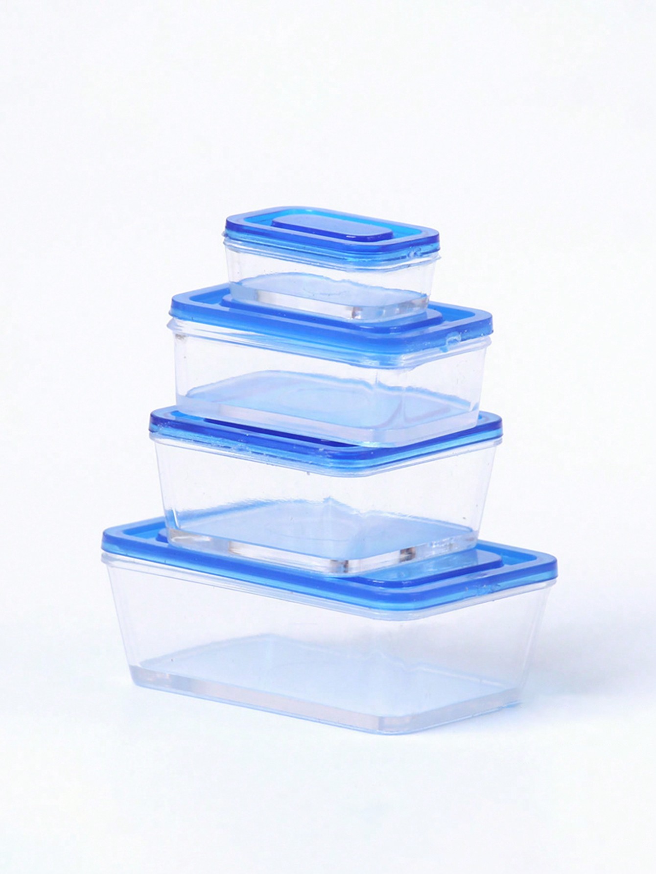 한 패키지 미니 사각형 수납함 세트 - 인형의 집 주방 - Food Storage And 리뷰 및 가격