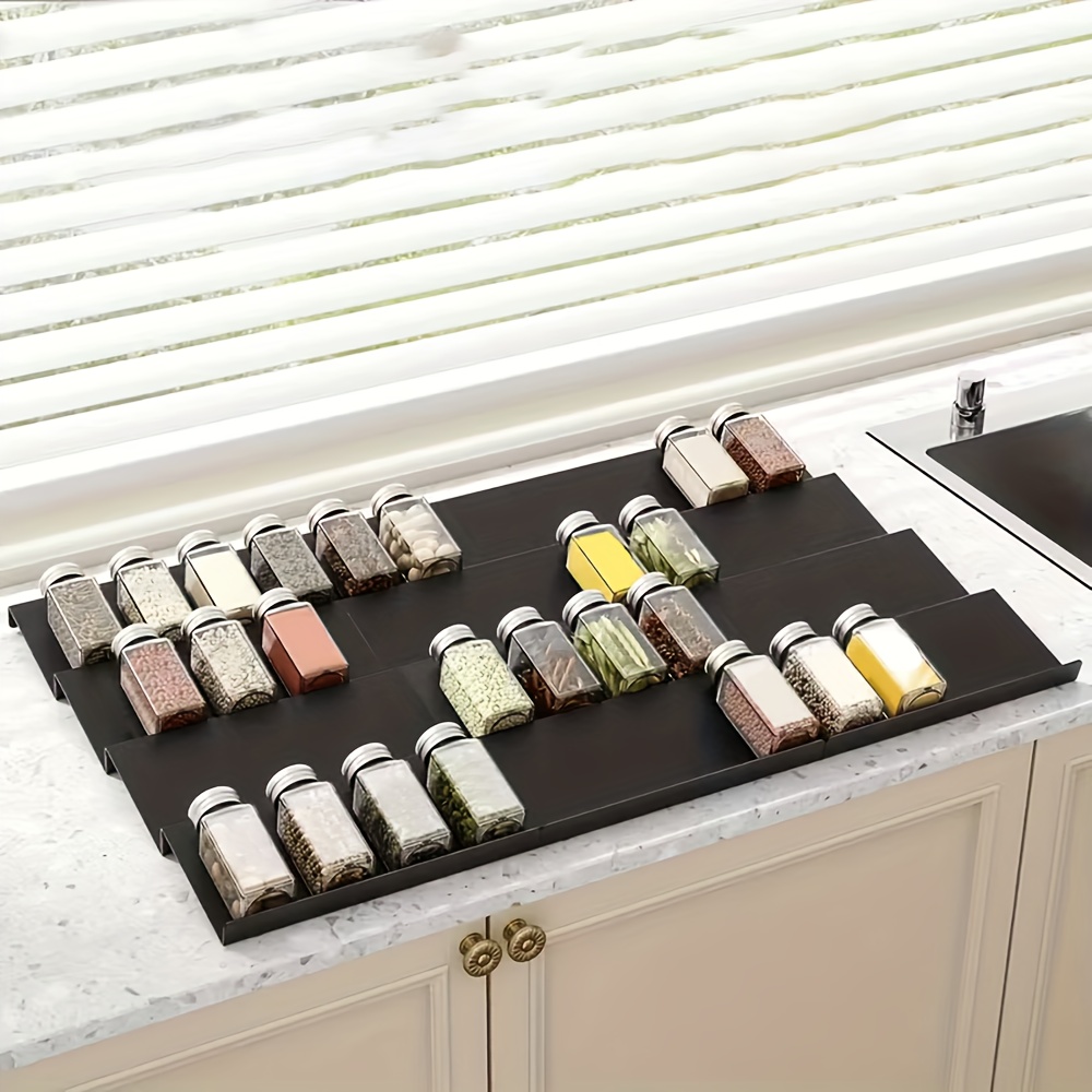 6개 확장형 향신료 서랍 정리함, 주방, 작업 공간,  - Food Storage Shelving 리뷰 및 가격