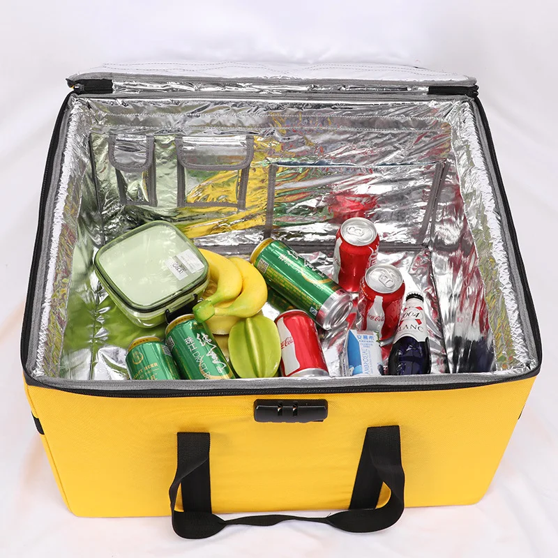 80L 휴대용 대형 피자 배달 가방 단열 재사용 가능  - Food Storage In Cooler 리뷰 및 가격